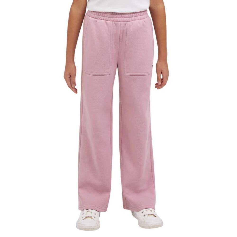 CHAMPION Youth Jogger Pants Elastic Waist Relaxed Fit Fleece Purple Size S 7/8